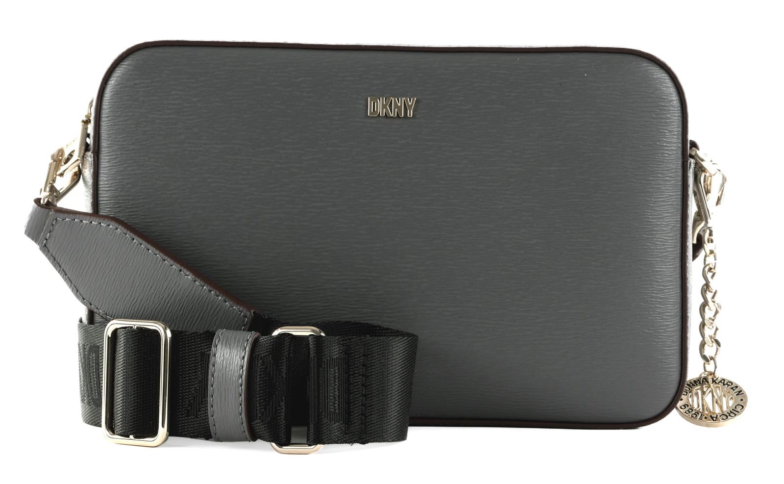 DKNY Women's Bryant Park Camera Bag, Coal, coal, Small