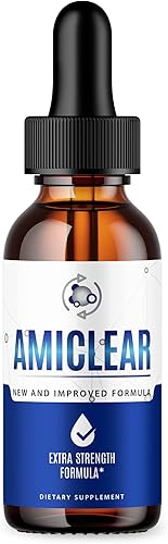 Amiclear Drops - Fórmula oficial - Amiclear Suplemento de apoyo saludable Ami Clear Advanced Drops, alternativa amiclear a píldoras gotas de
