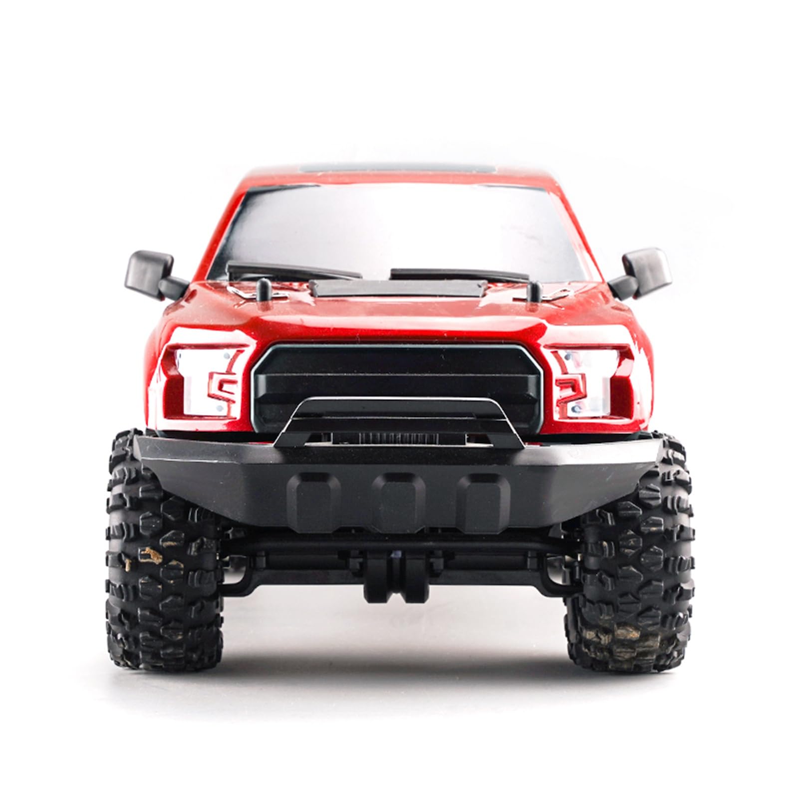 Domary Auto Telecomandata Auto RC Radiocomandata Fuoristrada da Arrampicata 2.4GHz 4WD 1:16 Veicolo Ricaricabile Ad Alta velocità con Luci a LED Batteria da 7,4 V 1200 mAh per (2 Batteria)