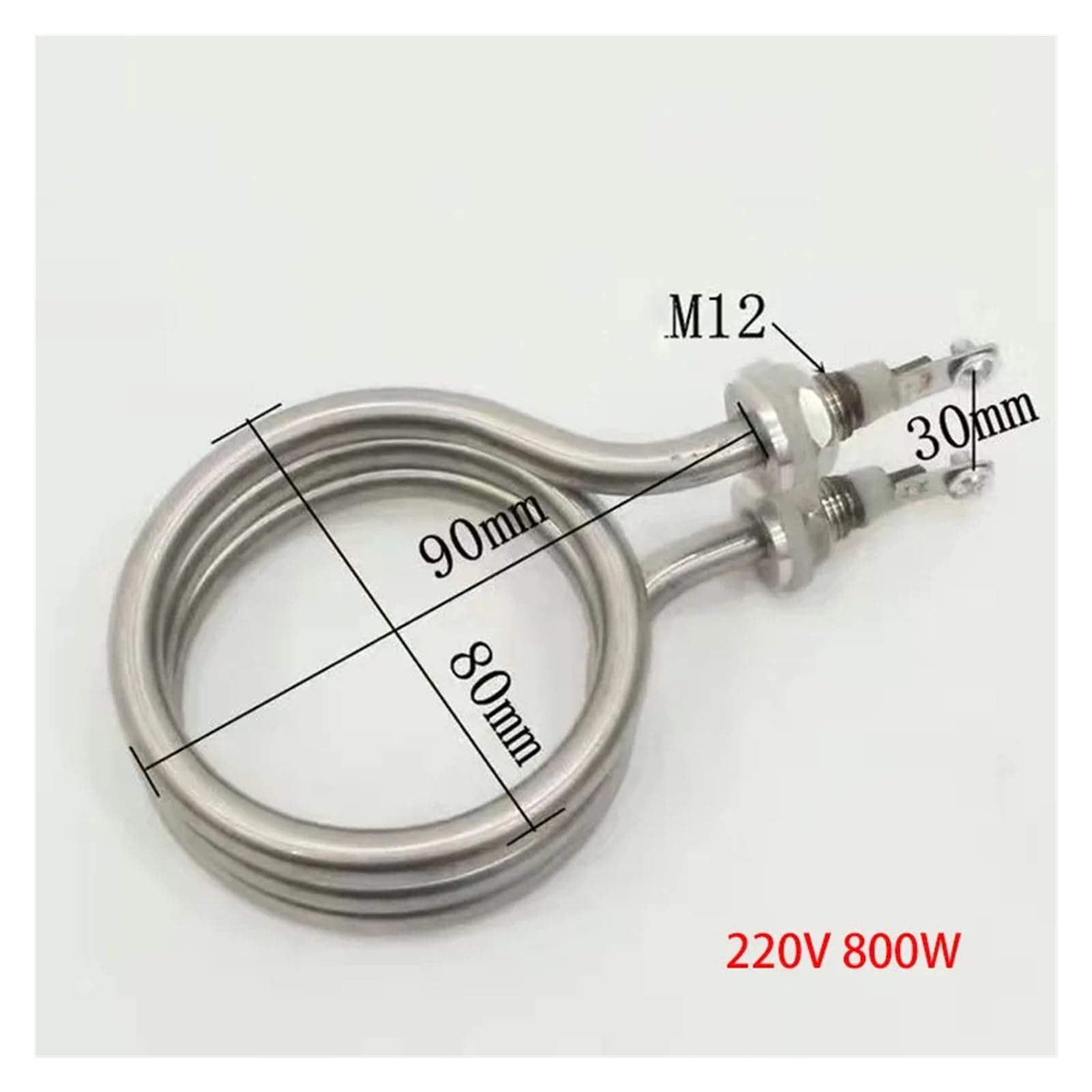 Genérico Elemento Calefactor en Espiral SS304 220V 600-2300W(220v 2300w)