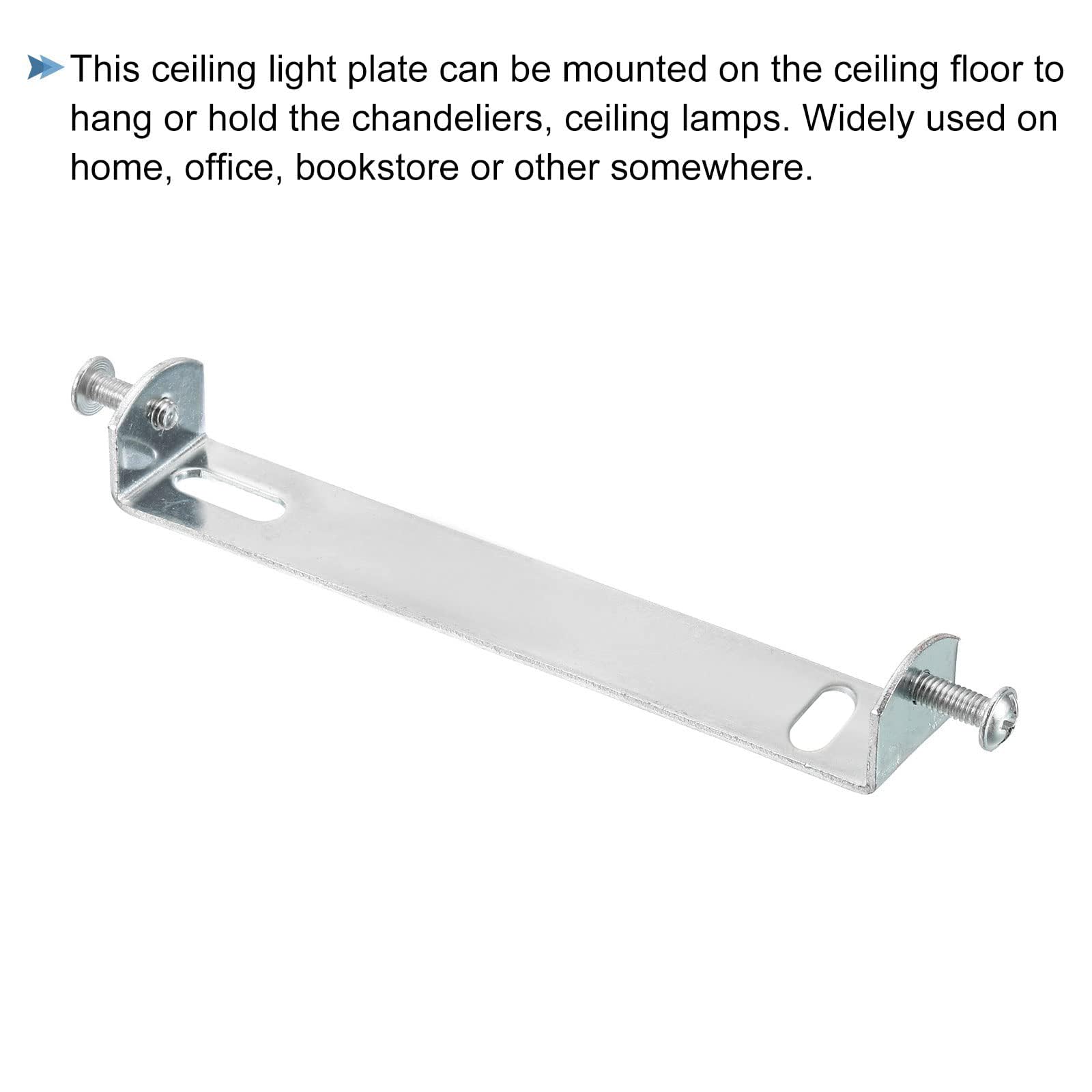TOP-VIGOR 1Set Light Fixture Ceiling Bracket, 110mm Ceiling Light Plate Kit - Image 4