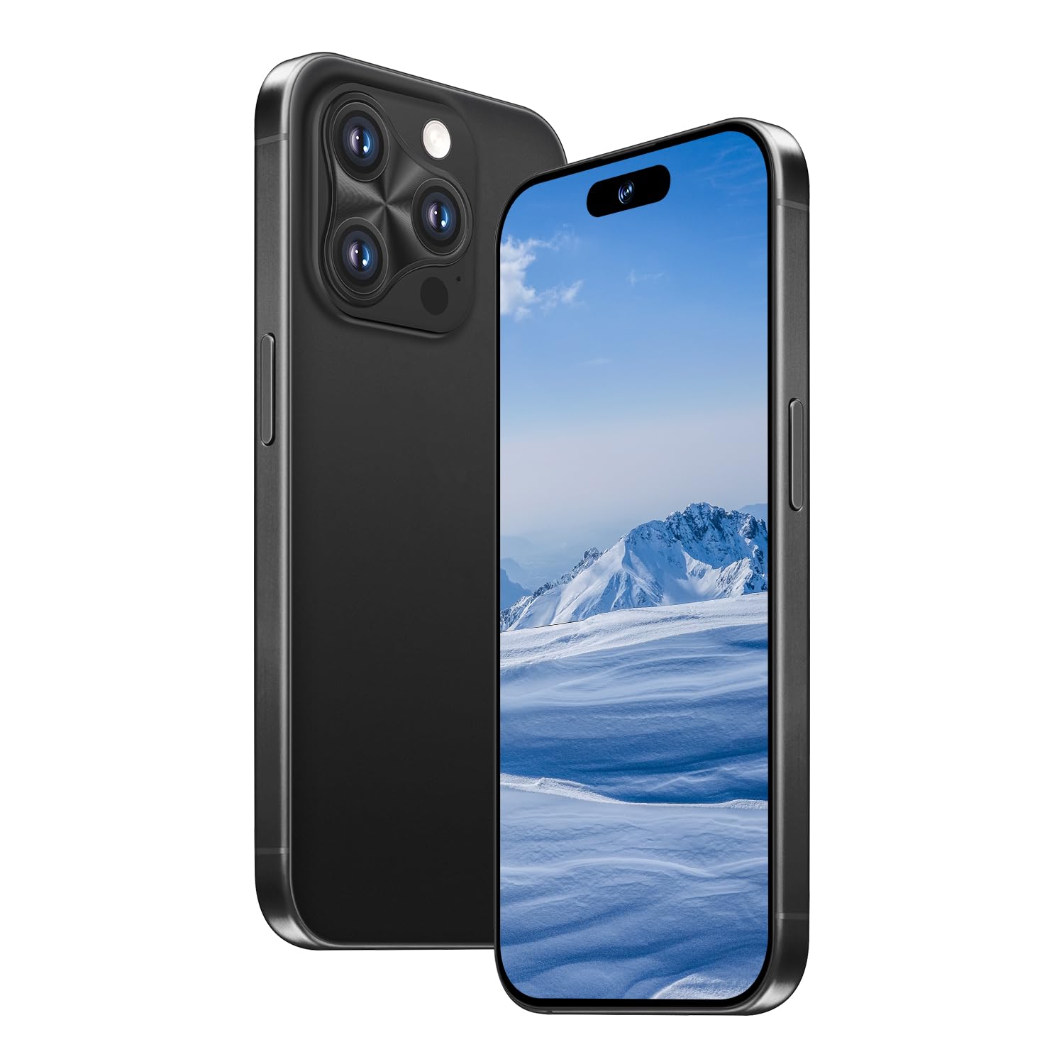 Générique A16 Pro Max Téléphone Débloqué, Appareil Photo 78MP