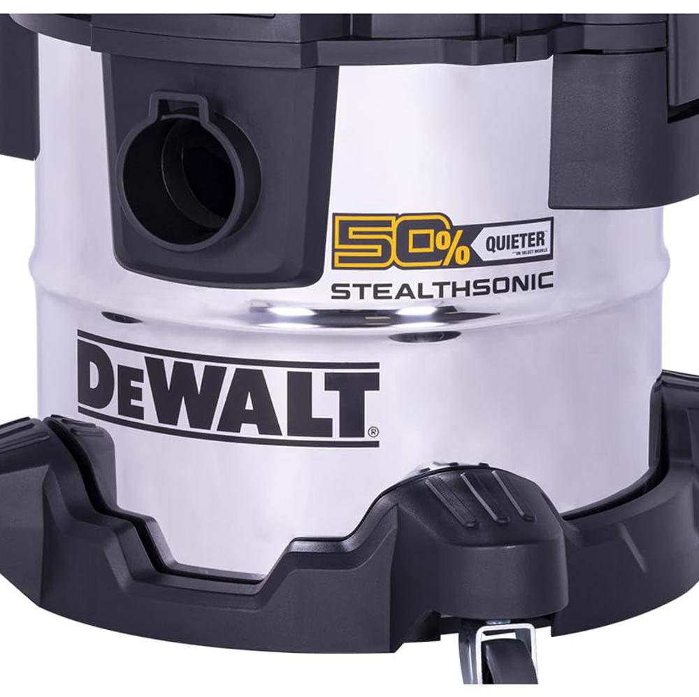 Amazon.com: DEWALT 5 Gallon STEALTHSONIC Shop Vacuum Wet and Dry