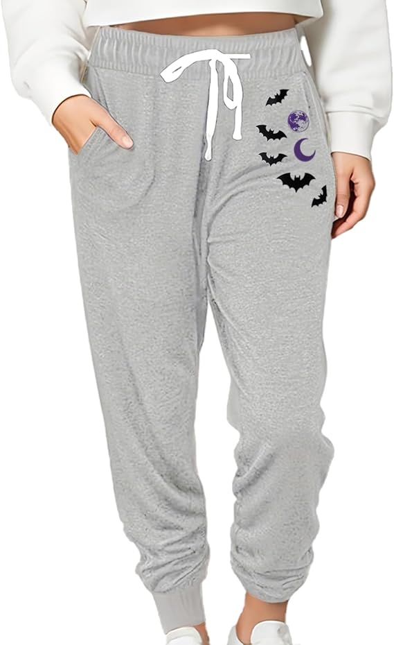 Women Baggy Sweatpants with Pockets Lounge Womens Pajama Pants Female Trouser