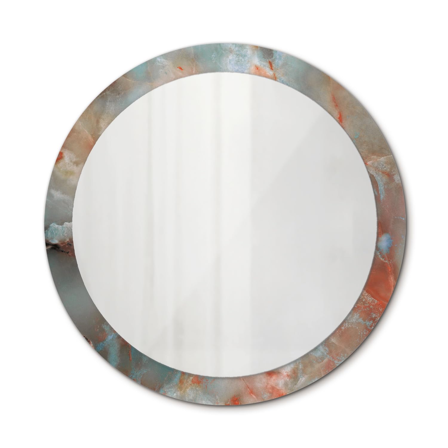 Miroir de salle de bain rond 90 cm decoration murale salon