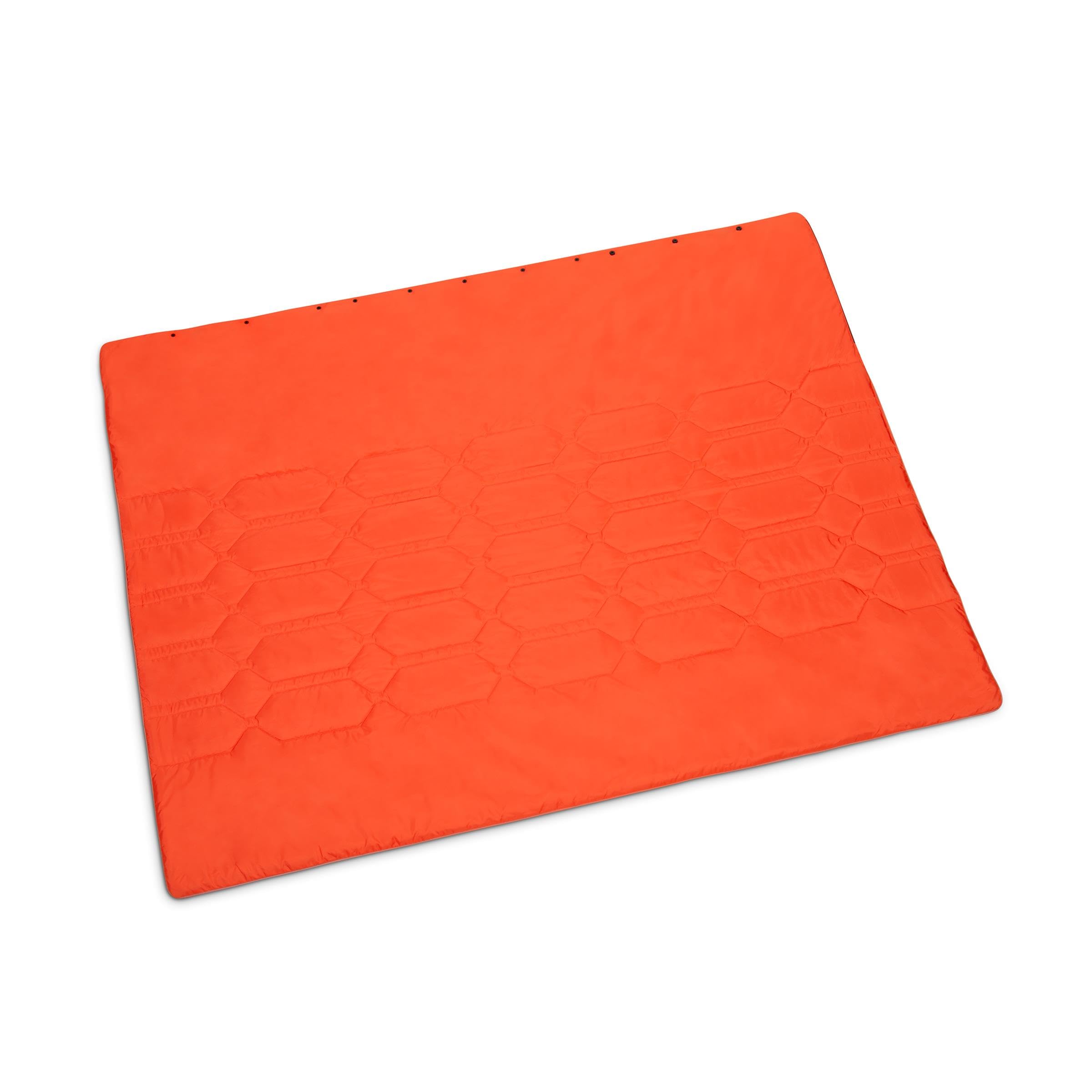 Audi 3292400300 Couverture d'extérieur Fonctionnelle avec Logo à Anneaux et imprimé Manifesto Orange/Marron