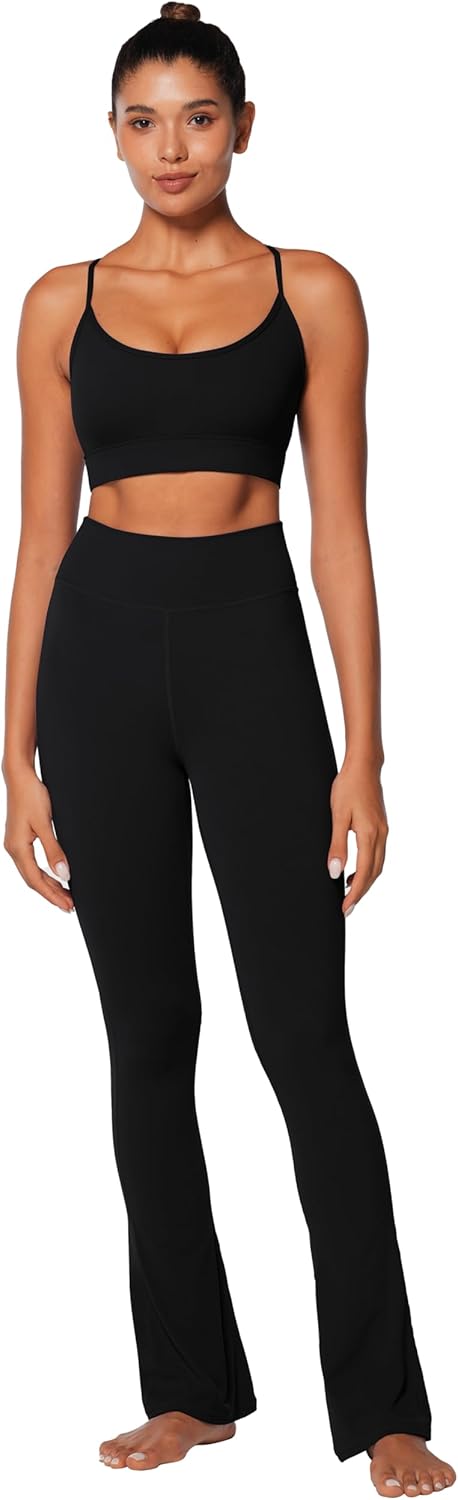 Sunzel Sports Bra for Women, Criss-Cross Open Back Adjustable Strappy Bras, Workout Gym Padded Yoga Bra with Removable Pads - Image 5