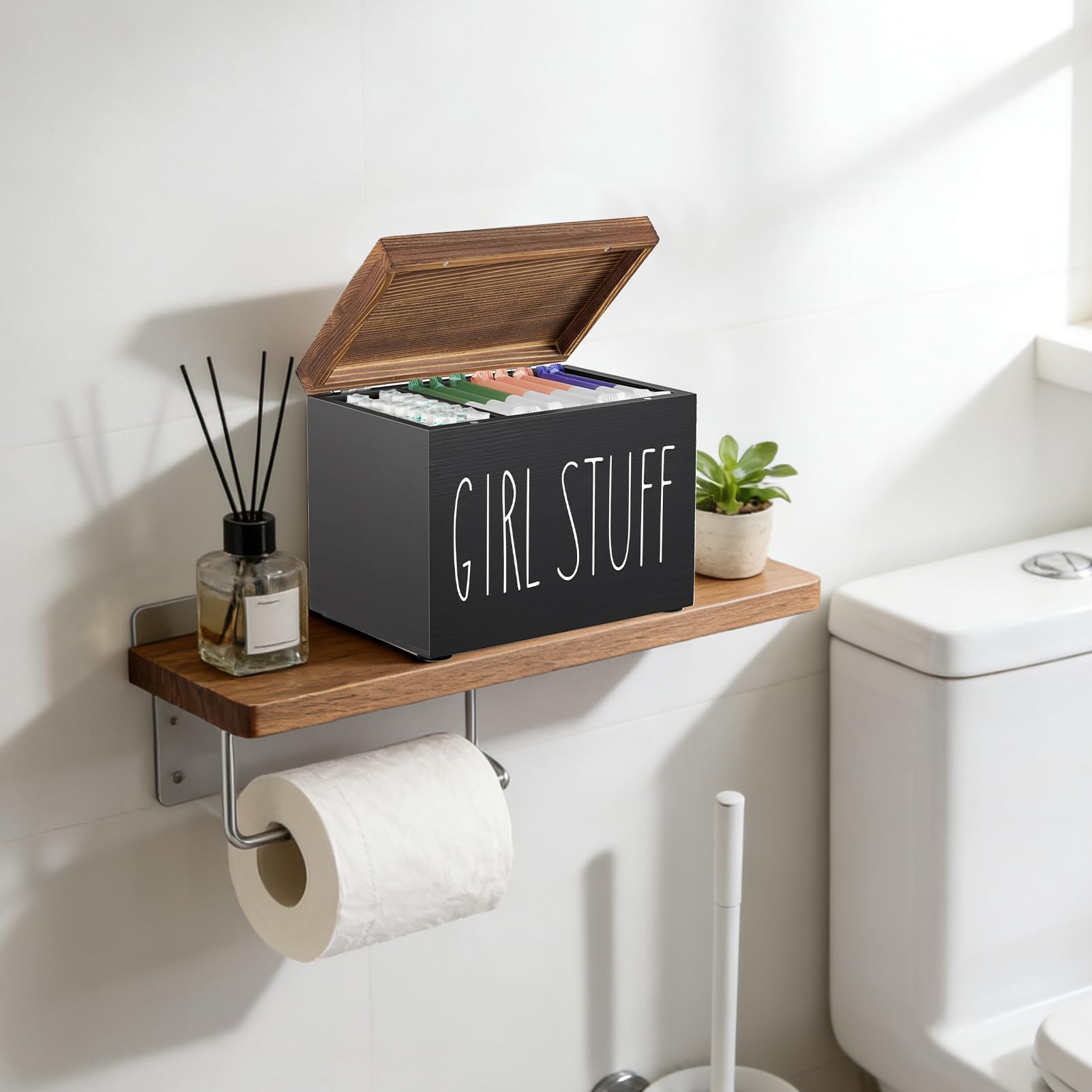 Aufbewahrung für Hygienepads, Badezimmer, Aufbewahrungsbox