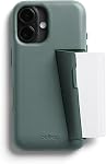 Bellroy Phone Case – 3 Card for iPhone 16 (Leather iPhone case, Phone Wallet) - Sienna