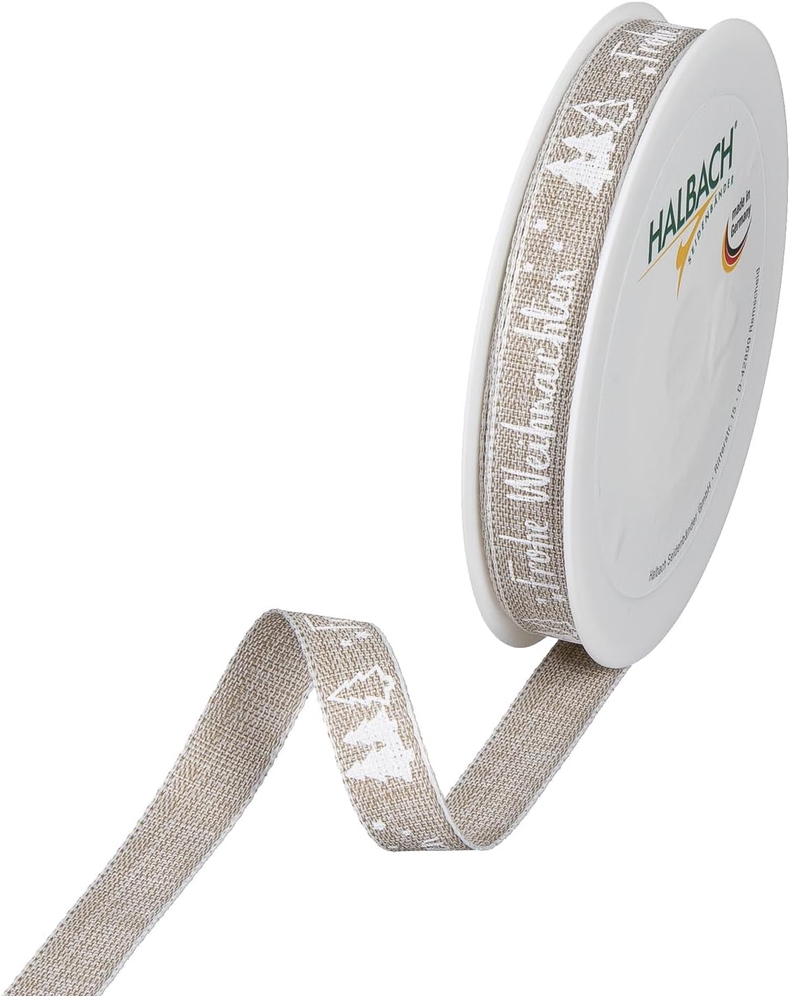 Halbach Seidenbänder Premium ripslint, breedte: 25 mm, lengte Halbach Seidenbänder Premium ripslint, breedte: 25 mm, lengte