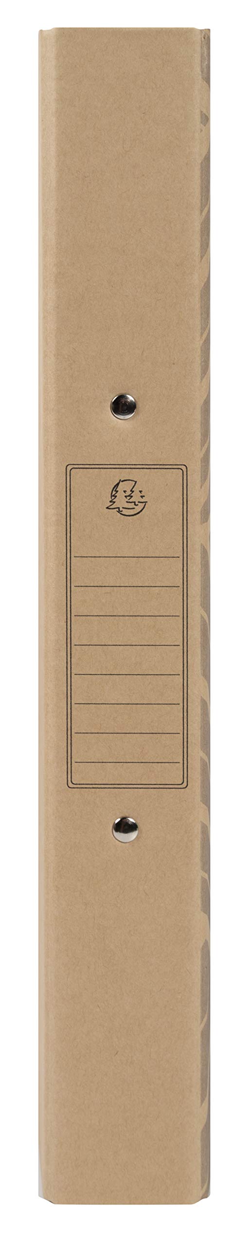 Exacompta - Réf. 54947E - Carton de 10 classeurs rembordés Eterneco rigides - 2 anneaux ronds diamètre 30 mm - dos 40 mm - dimensions extérieures 32 x 26cm - format à classer A4-2 visuels assortis