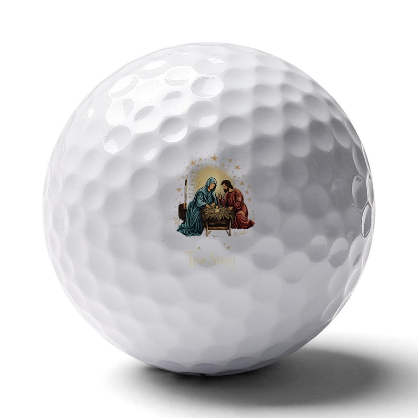 True Story Custom Golf Ball Soft Practice Golf Balls Performance Distance and Speed for Indoor Outdoor