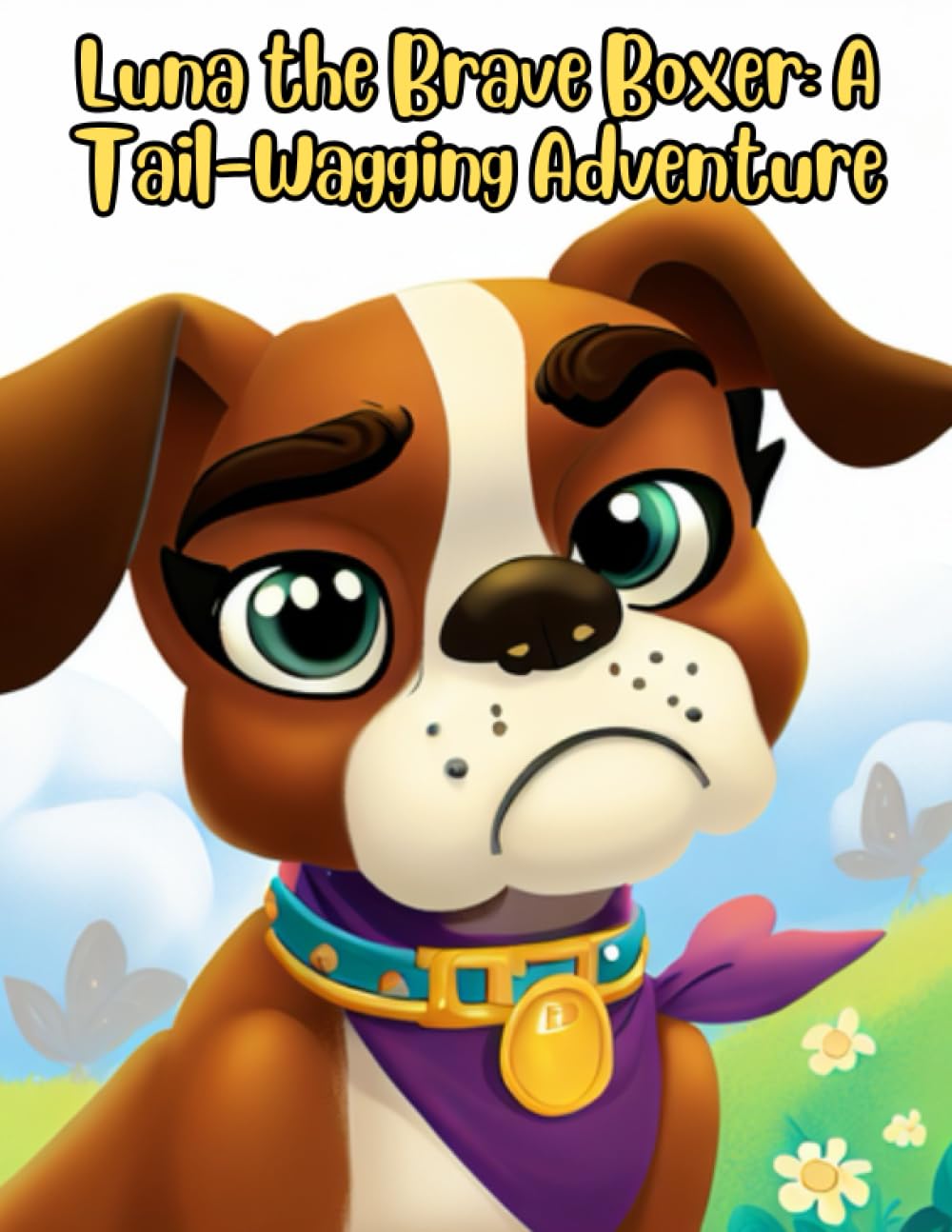 Luna the Brave Boxer - A Tail Wagging Adventure: Short Story for kids about Boxer, Perseverance & Self-Confidence I A Motivational Book For kids I Gift for kids