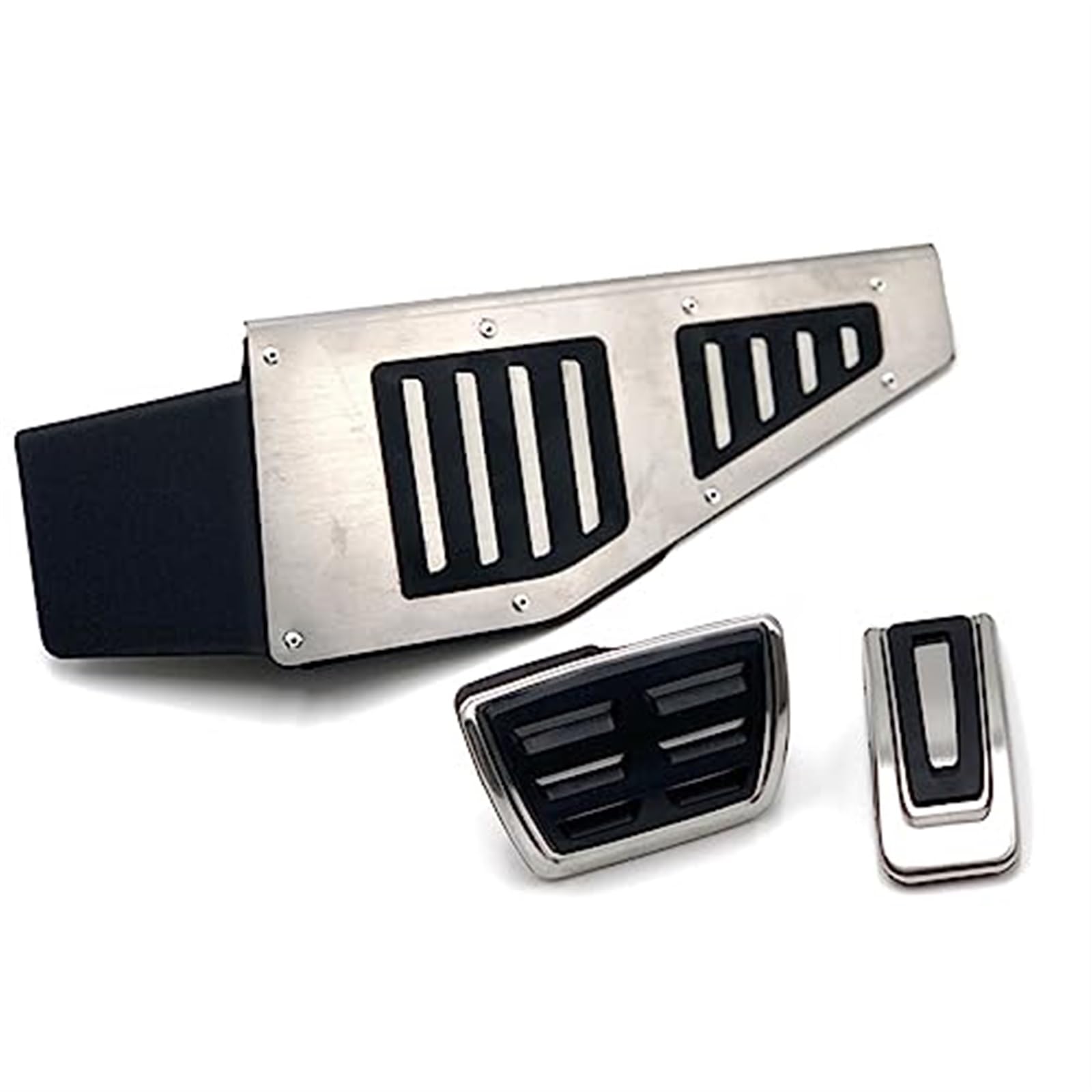 Zestaw osłon pedału hamulca i paliwa do samochodów Seat, Leon 5F MK3, Skoda, Octavia, A7, Passat, B8, Golf, 7, ARTEON, RHD Auto Accessorie RHD Nakładka na pedały samochodowe(Black STYLE1 MANUA