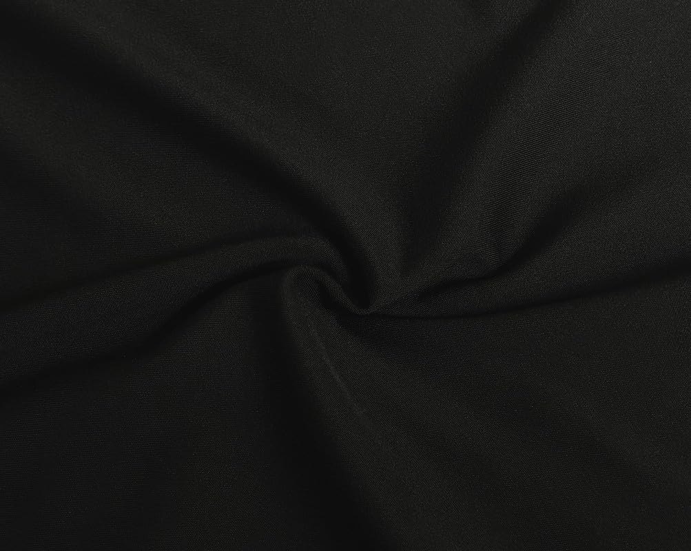 LROSEY Women Casual Stretchy Wide Leg Palazzo Pants with Pockets Flowy Dress Pants High Waisted Trousers - Image 5