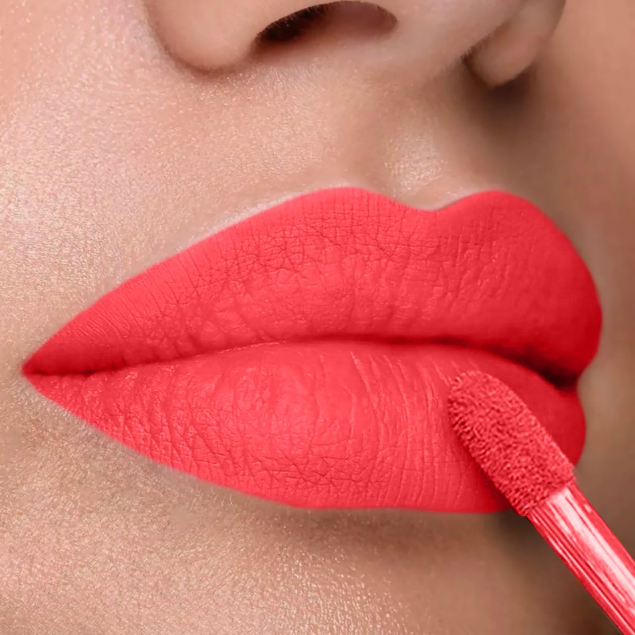 Moraze Mini Matte Lip Color, Long Lasting, Non Transfer, Water & Smudge Proof, Light Weight Liquid Lipstick, GUESS MY NAME,