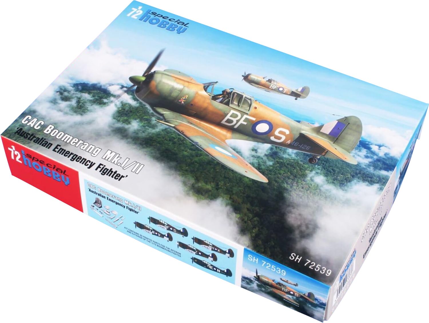 Amazon | スペシャルホビー 1/72 オーストラリア CAC ブーメラン Mk.I