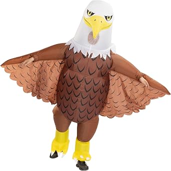 Seasons Adult Inflatable Bald Eagle Costume