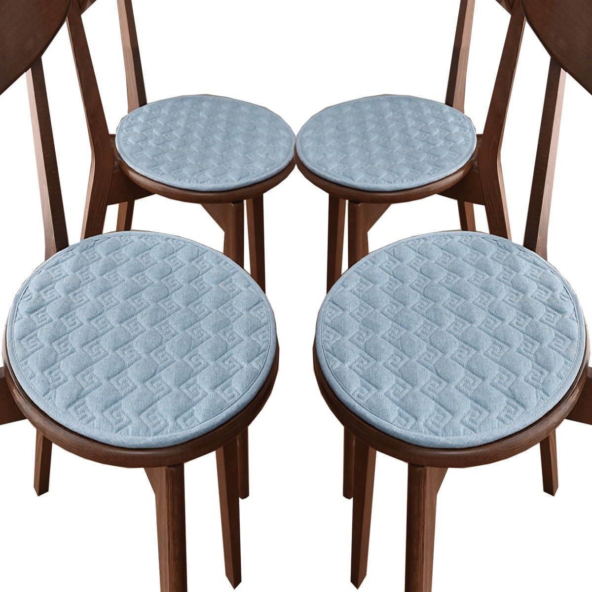 Coussin de chaise rond pour tabouret de bar de cuisine et jardin