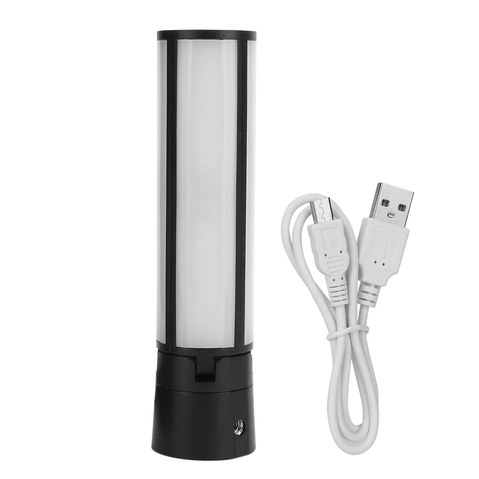 Mobile Phone Live Fill Light Folding Retractable Desktop Bracket 5 Levels Fill Lighting, LED Folding Fill Light for Mobile Phone Live Streaming Macro & Ringlight FlashesFlashes (Usb Cable)