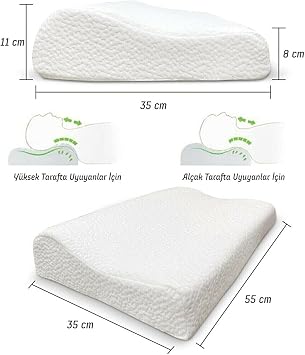 Orthopedic Visco Neck Pillow Orthopedic Neck Pillow Neck Straightening Special Visco Pillow For Neck