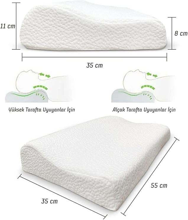 Orthopedic Visco Neck Pillow Orthopedic Neck Pillow Neck Straightening Special Visco Pillow For Neck