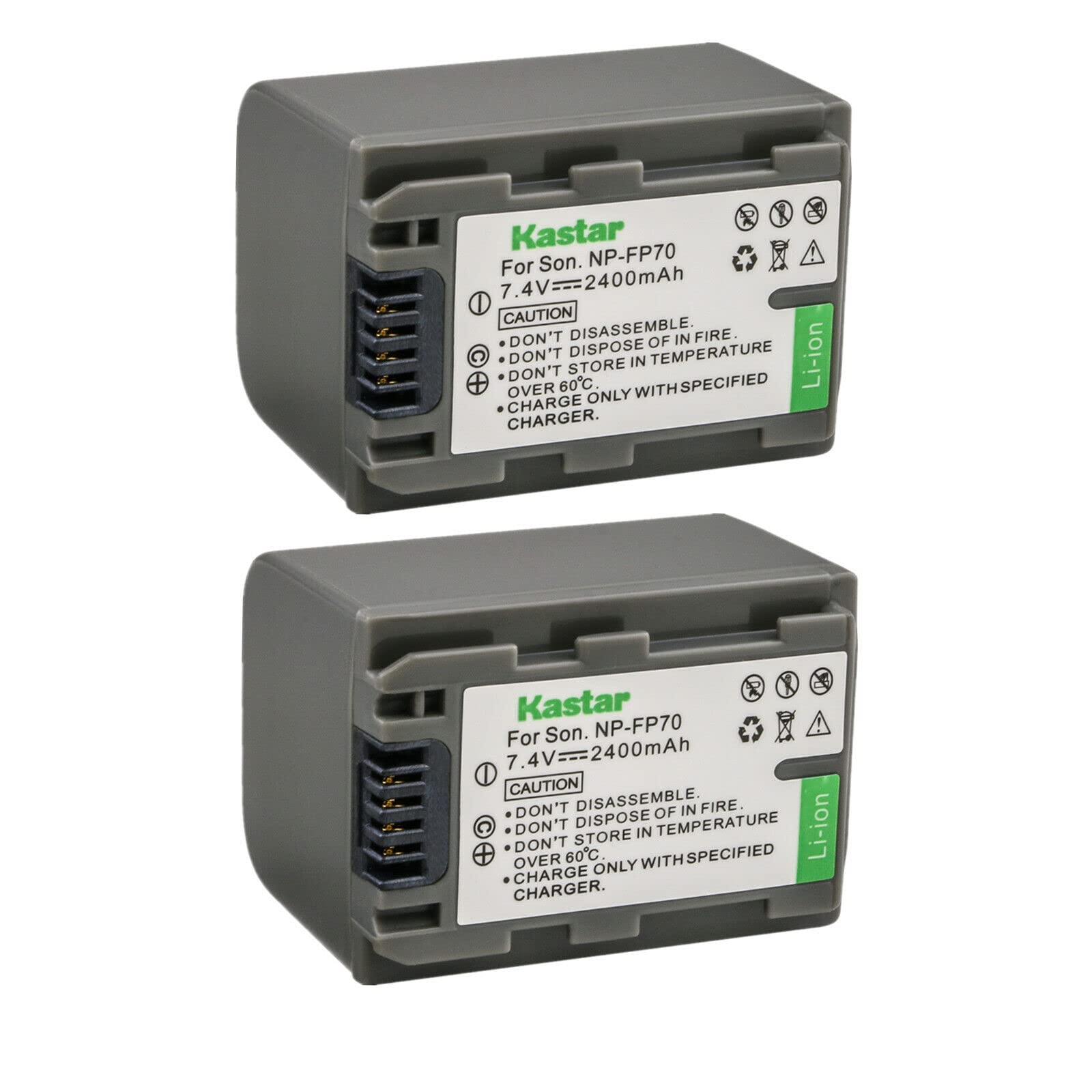 その他 SONY NP-FP70 Amazon.com : Kastar 2-Pack NP-FP70 / NP-FP71 Battery Replacement