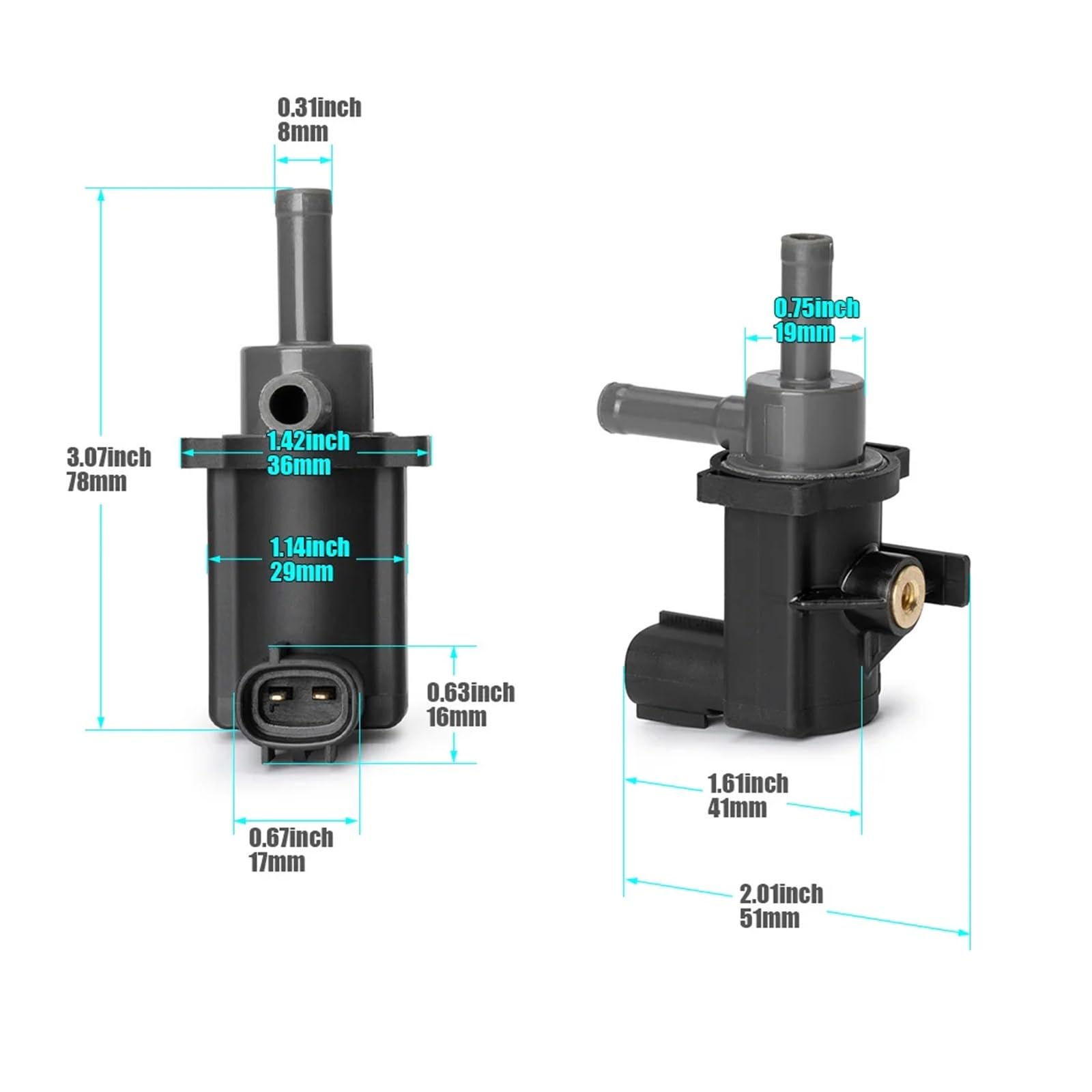 Vacuum Valve Solenoid,Fit For Toyota Tundra/Lexus/Scion TC