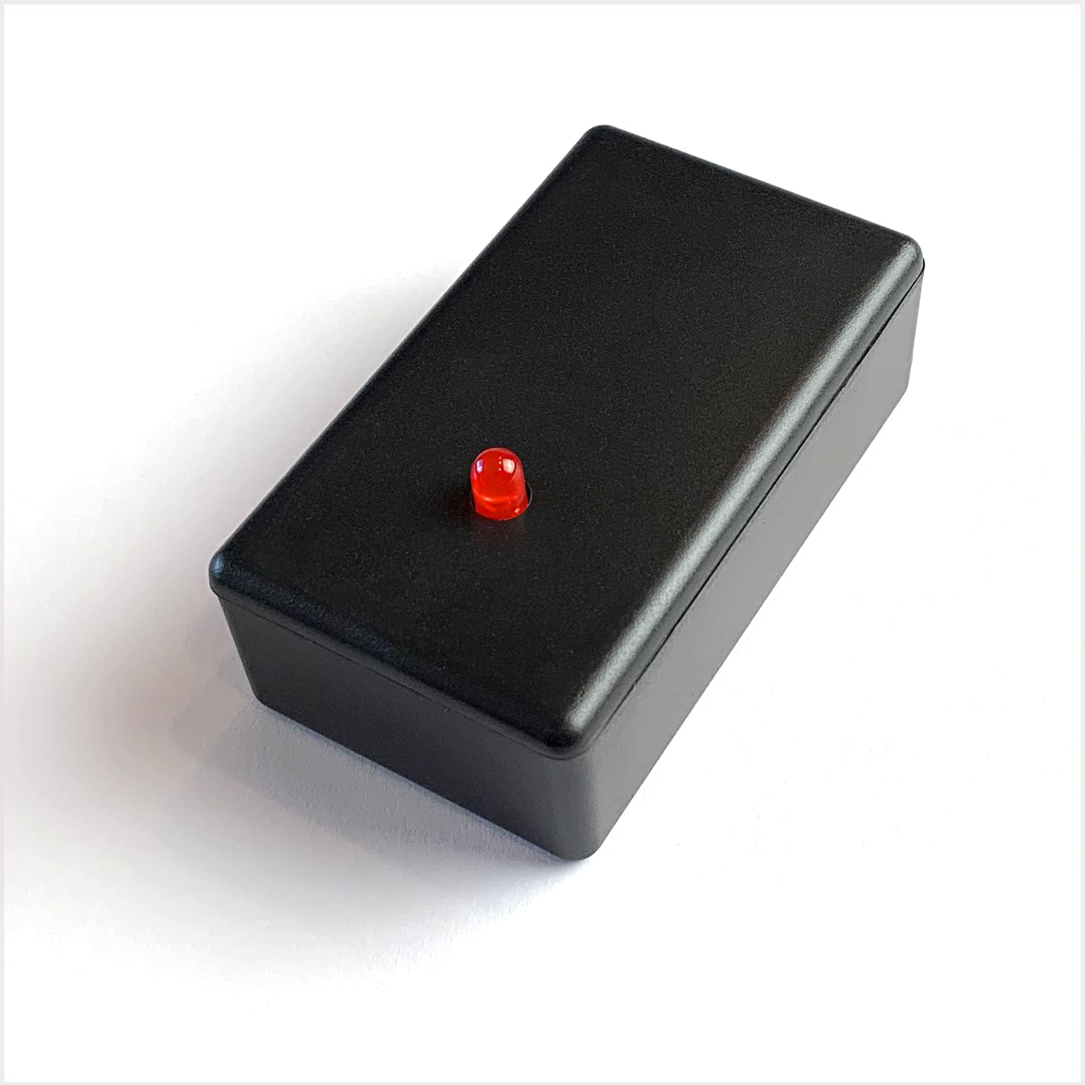 Blue Charm Beacons Fake Car Alarm, 1 Year Continuous Usage Battery Life, Red Blinking LED Light with Black Housing, (Two AAA Batteries, not Included)