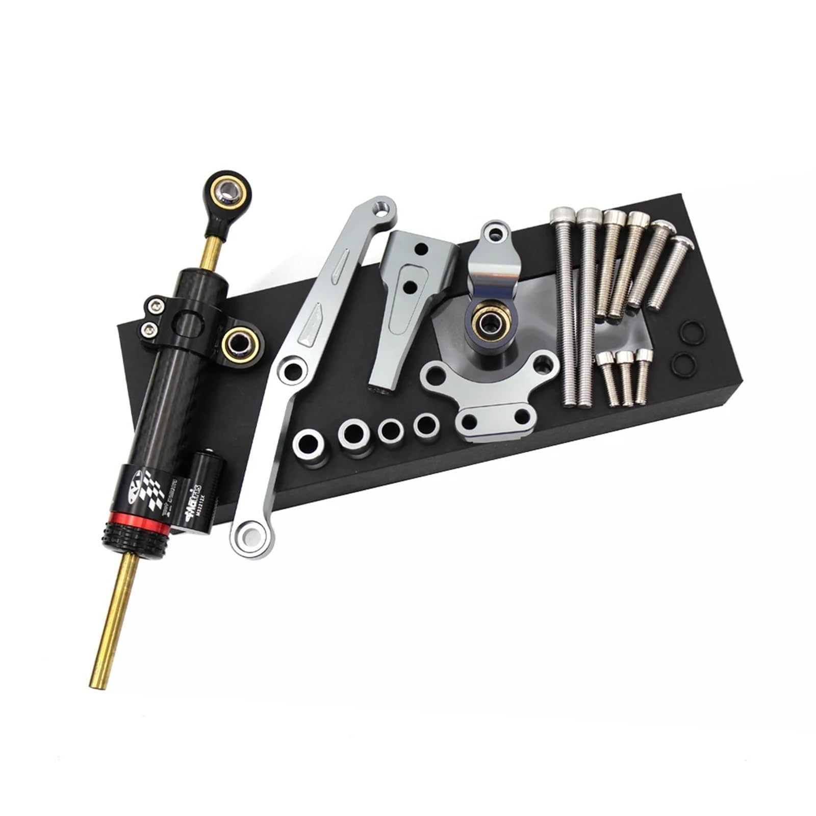 para H-Onda CB650R CB 650 R CB 650R Kit de Montaje de Soporte de Amortiguador estabilizador de dirección de Motocicleta 2018 2019 2020 2021 Amortiguador De Dirección(J)