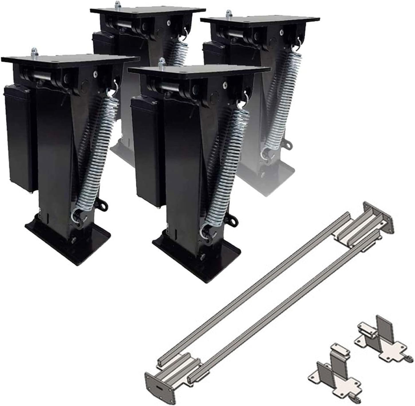 Sourcingmap Lot De 2 Supports De Fixation Murale Pour Barre