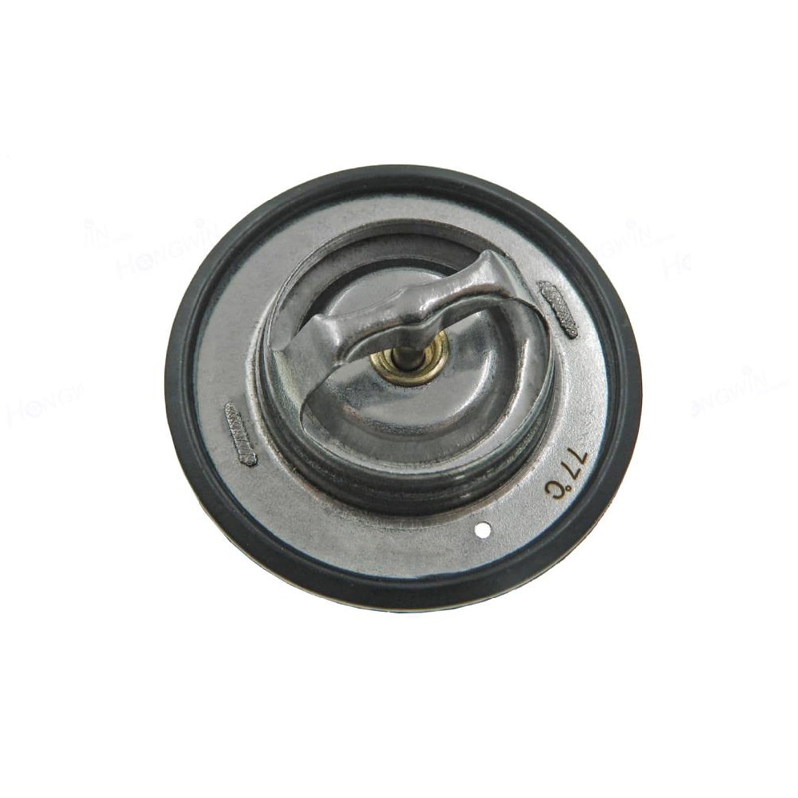 AMCBYSGC Engine Coolant Thermostat 77℃ Compatible with Isuzu Axiom 2002-2004 / Honda Passport 1994-2002 8973628940 8971231614 9032100090