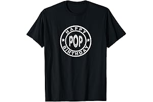 Happy Birthday Pop T-Shirt: Cheerful Celebrations for Group Surprises
