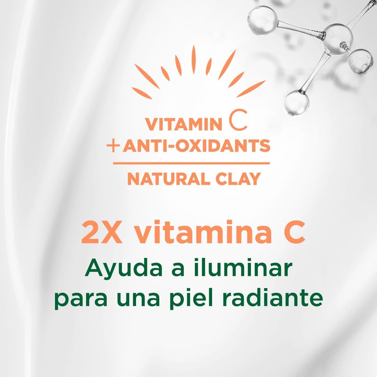 Simple Işıltılı & Temiz 2'si 1 Arada Bambu ile Peeling Kil ile Temizlik Işıltısını Kaybetmiş Ciltler için, 150 ml