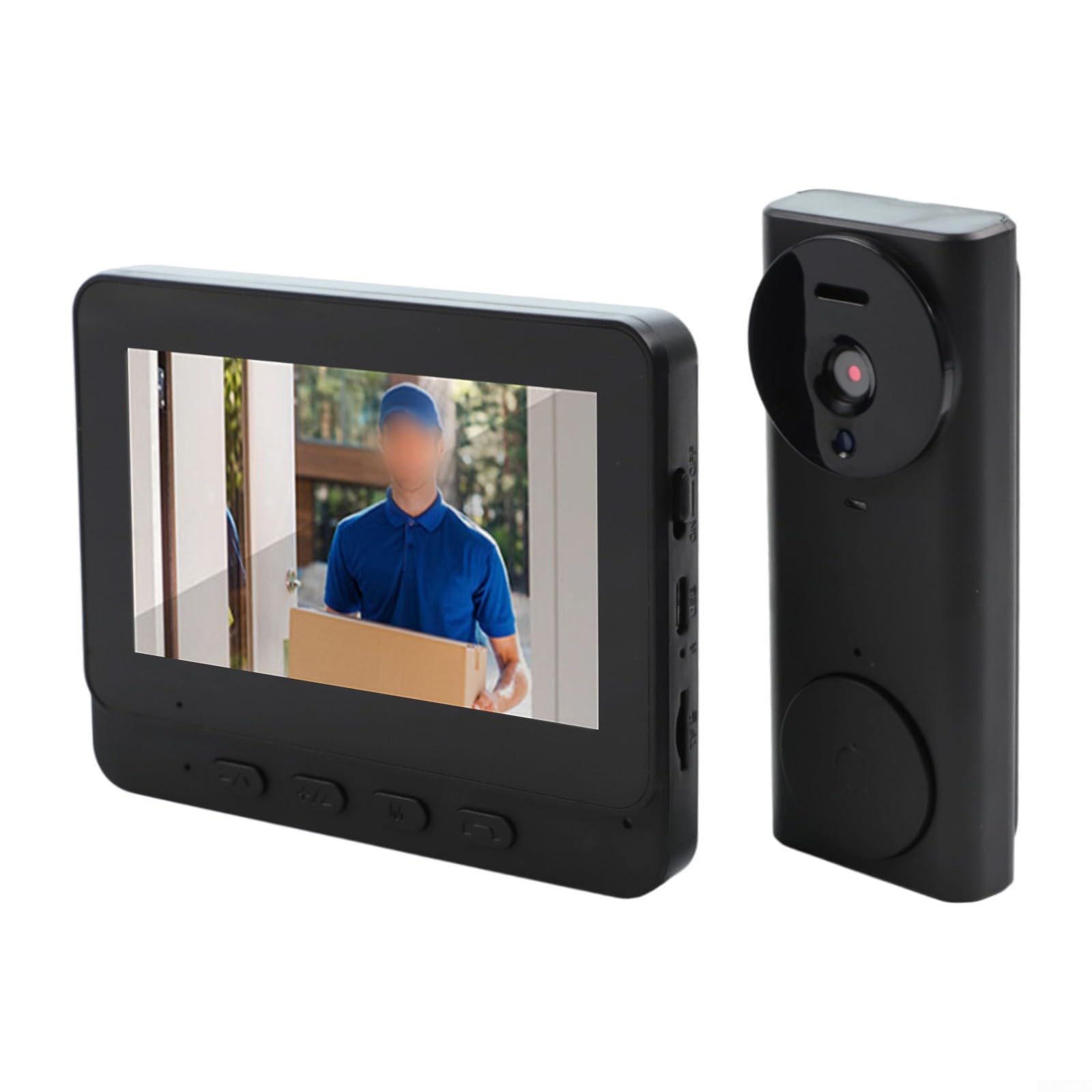 HpLive Système de sonnette sans fil 4,3" pour la maison