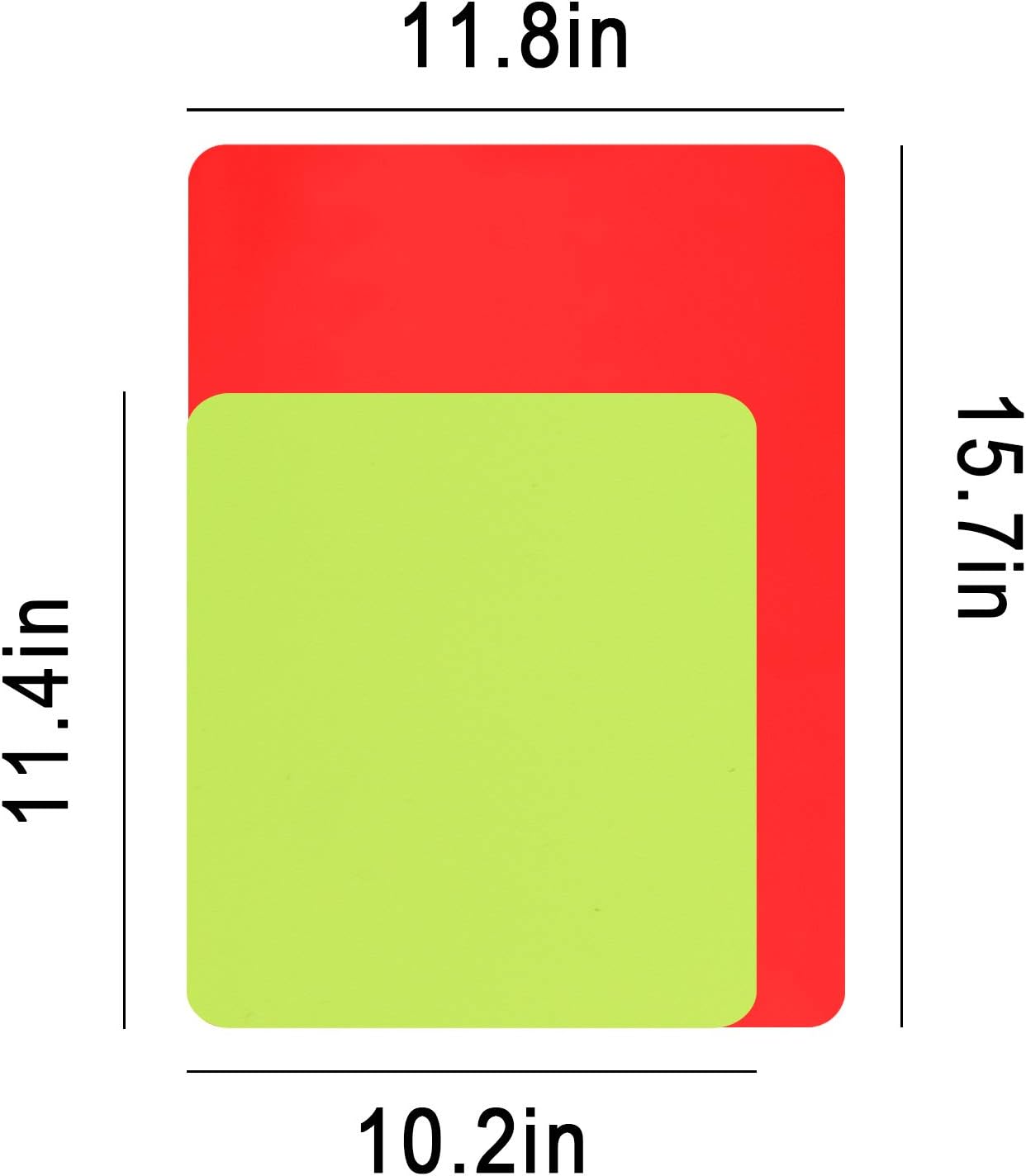 6 PCS Silicone Mat for Crafts, Gartful Silicone Sheets for Resin Jewelry Casting Mat, Multipurpose Mat, Table Saver Pad, Red Yellow Blue & Green Purple Pink (15.7 x 11.8 & 11.4 x 10.2 inches)