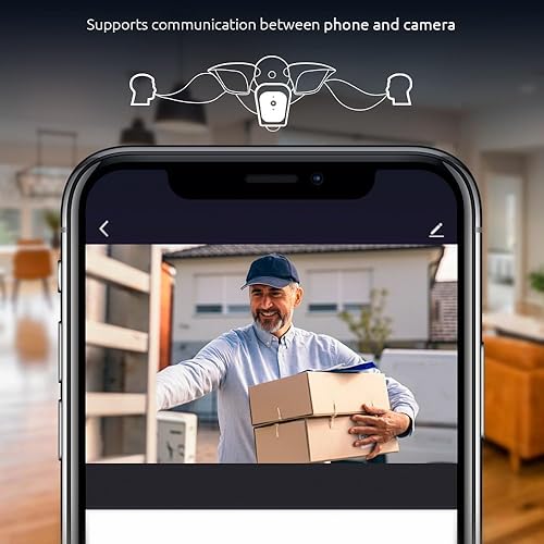 Miniatura 4 de NEXXT Smart Wi-Fi Floodlight Camera - Seguridad al aire libre, 2500 lúmenes, vista 2K 150, resistente a la intemperie, detección de movimiento,