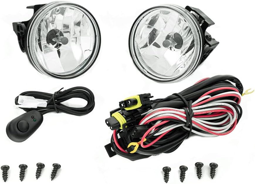 One-Day Sale: Up to 80% Off Concept Fog Lights for 1999-2002 Dodge RAM 1500 2500 3500 Sport Package Clear Driving Fog Lights Lamps Pair with Switch & Harness Black Friday - 70% OFF Concept Fog Lights for 1999-2002 Dodge RAM 1500 2500 3500 Sport Package Clear Driving Fog Lights Lamps Pair with Switch & Harness