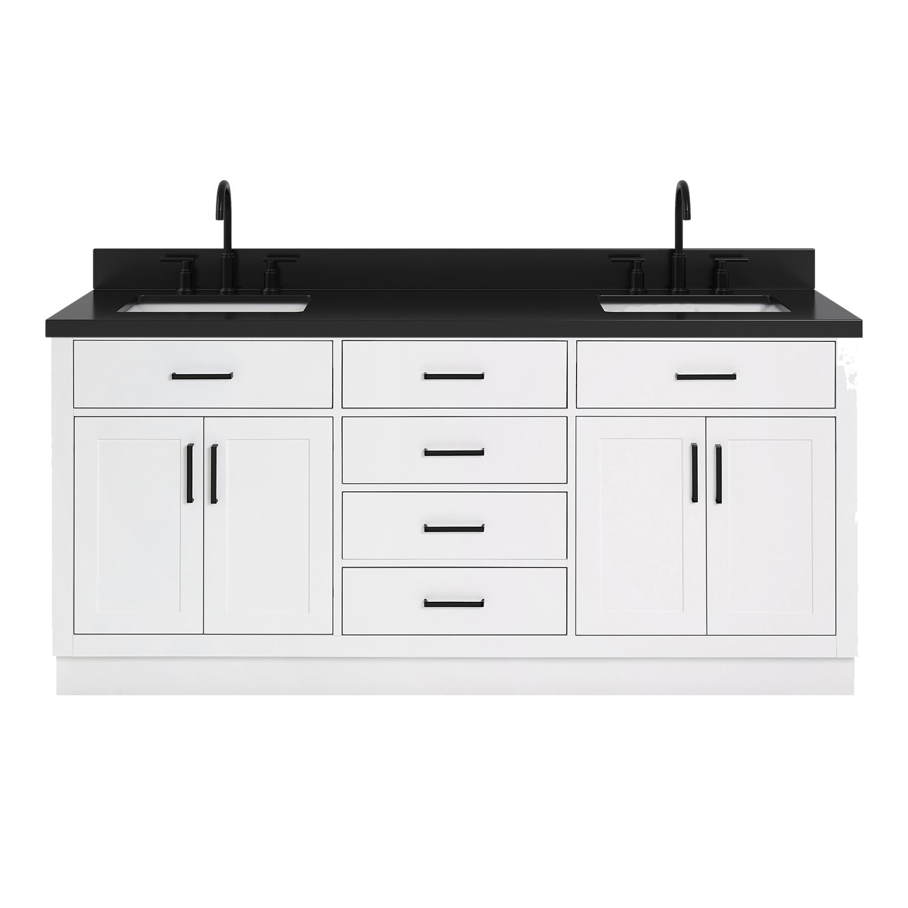 ARIEL Hepburn 72-inch Bathroom Vanity with Sink