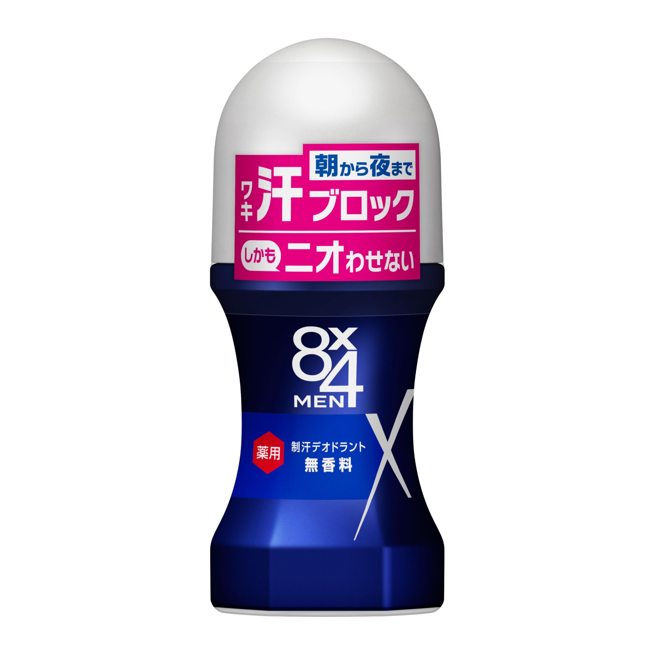 エイトフォー 8x4メン ロールオン 無香料 60ml 男性用 制汗剤 デオドラ…