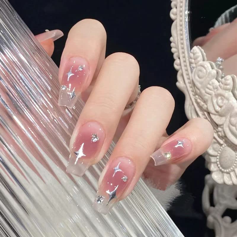 Amazon.co.jp: HEHW ネイルシール 星 スター 3D立体感 四芒星