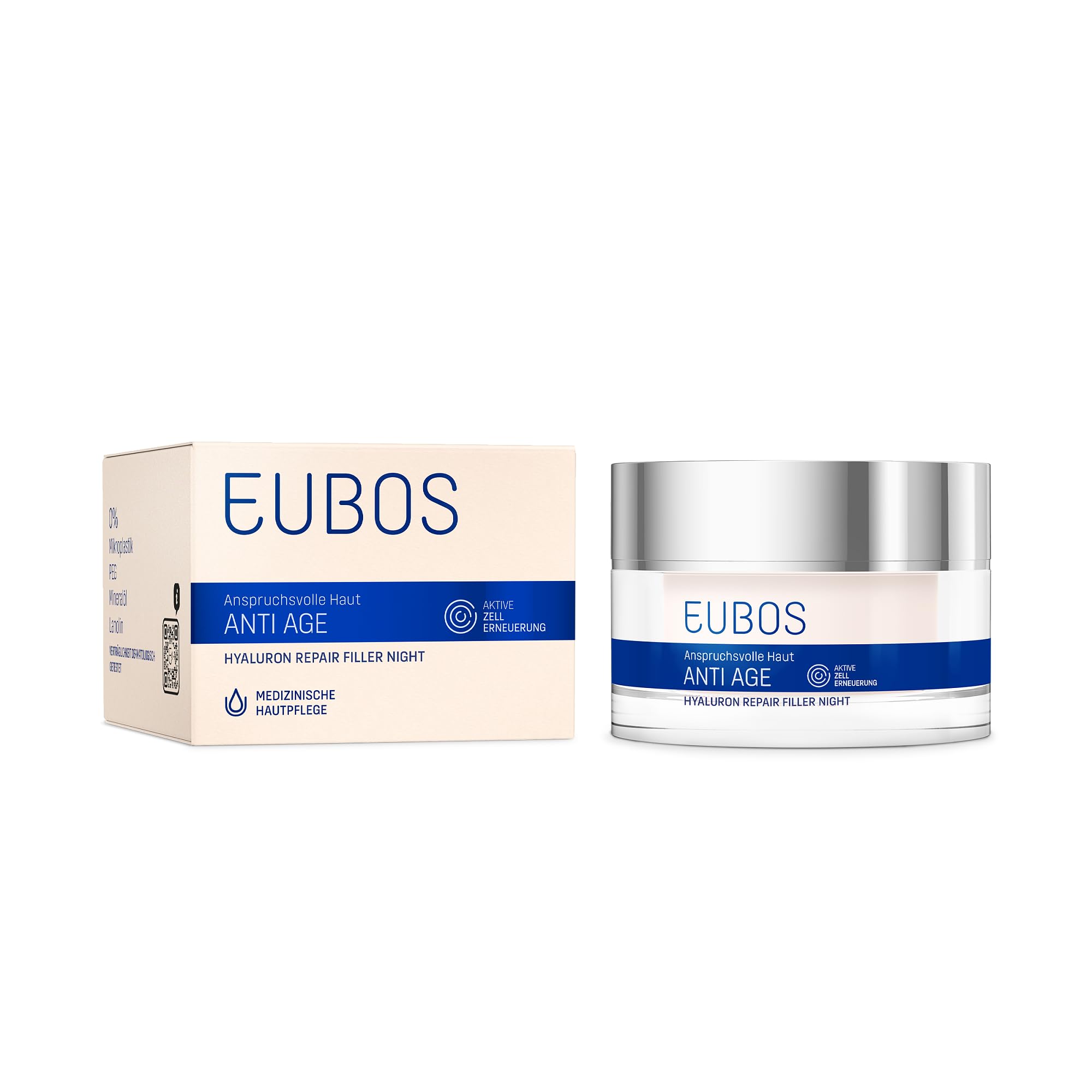 EUBOS Hyaluron Repair Filler Night Creme, 50 ml Crema