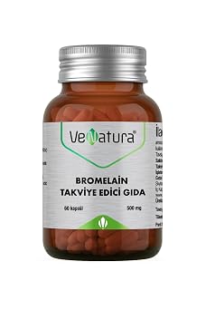 Venatura Bromelain 60 Kapsül AROMASIZ Renkli