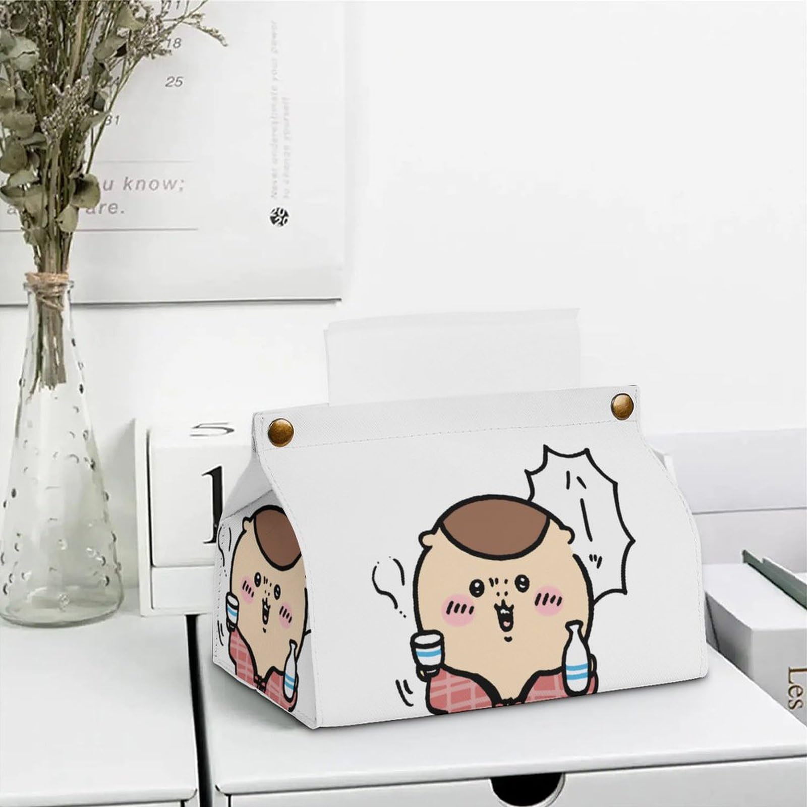 Amazon｜ティッシュケース ちいかわ くりまんじゅう ティッシュ