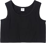 Women Transgender Tomboy FTM Pull On Closure Elastic Chest Binder Pullover Tank Top