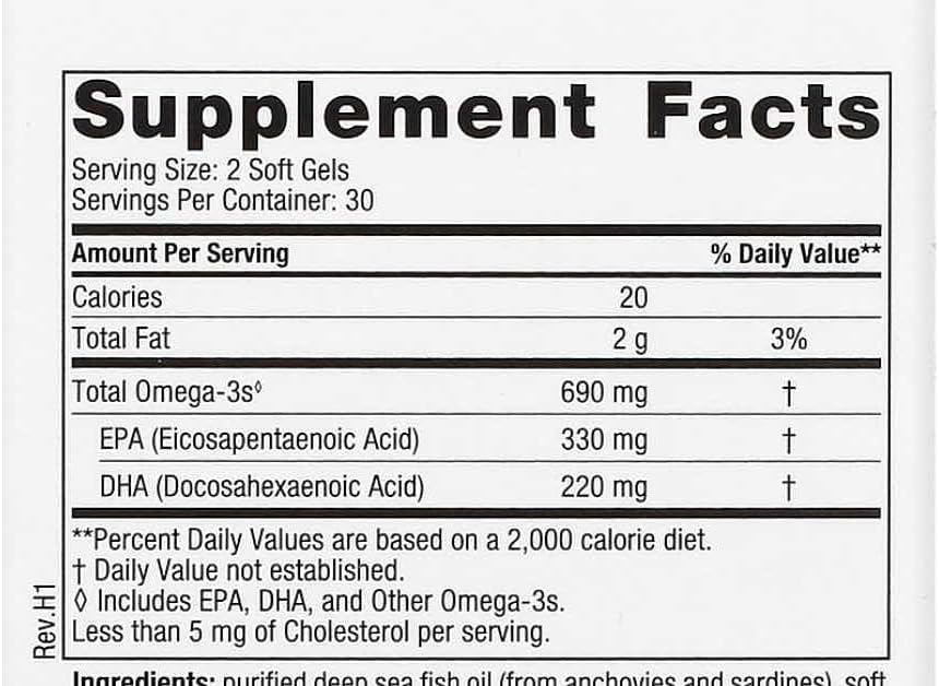 Nordic Naturals Omega-3, Lemon Flavor - 60 Soft Gels - 690 mg Omega-3 - Fish Oil - EPA & DHA - Immune Support, Brain & Heart Health, Optimal Wellness - Non-GMO - 30 Servings - Image 9