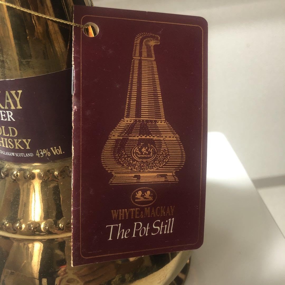 Amazon.co.jp: WHYTE & MACKAY Pot Still Decanter 12 Year 1L Scotch