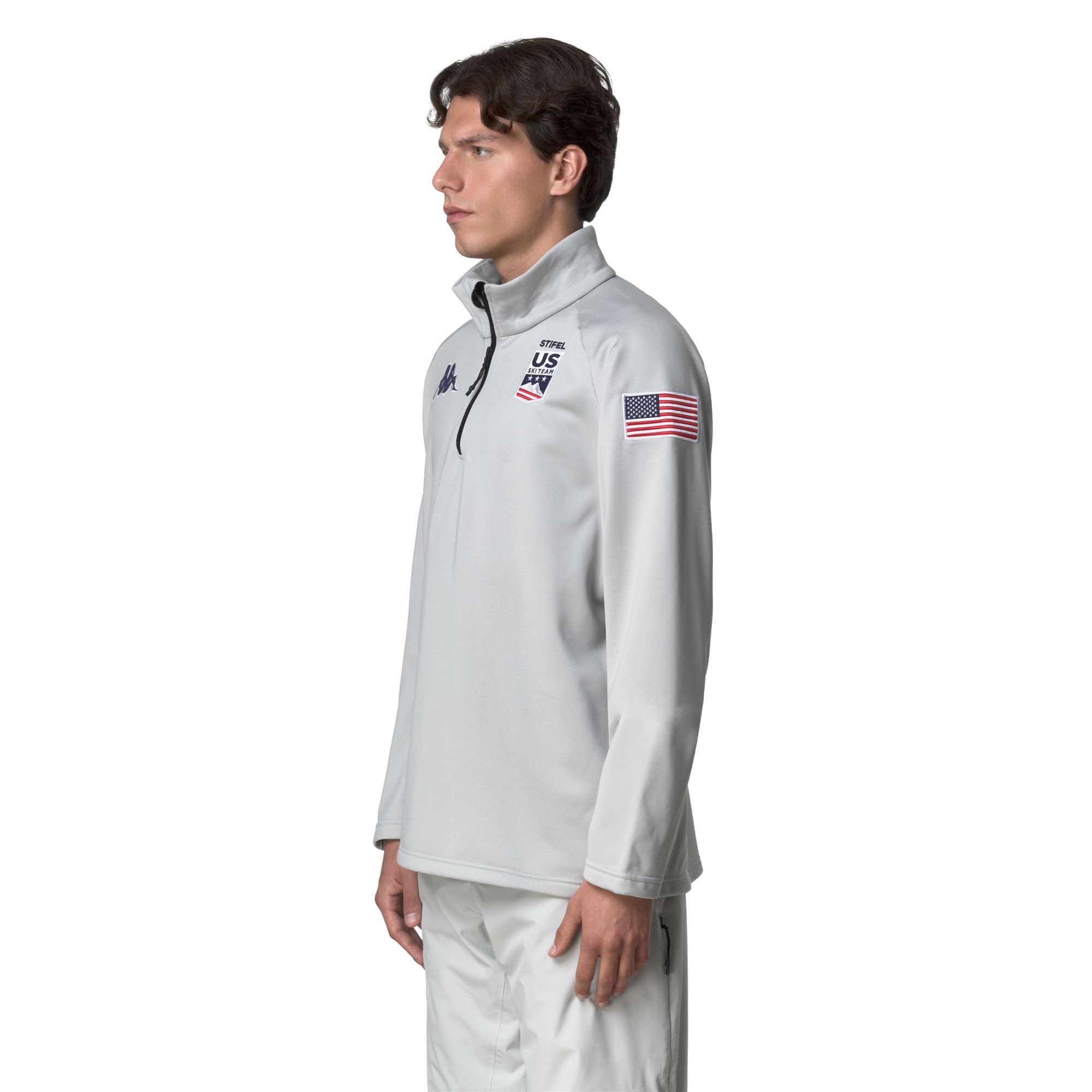 Kappa 6CENTO 821 US, Micropile in Tessuto Stretch Unisex