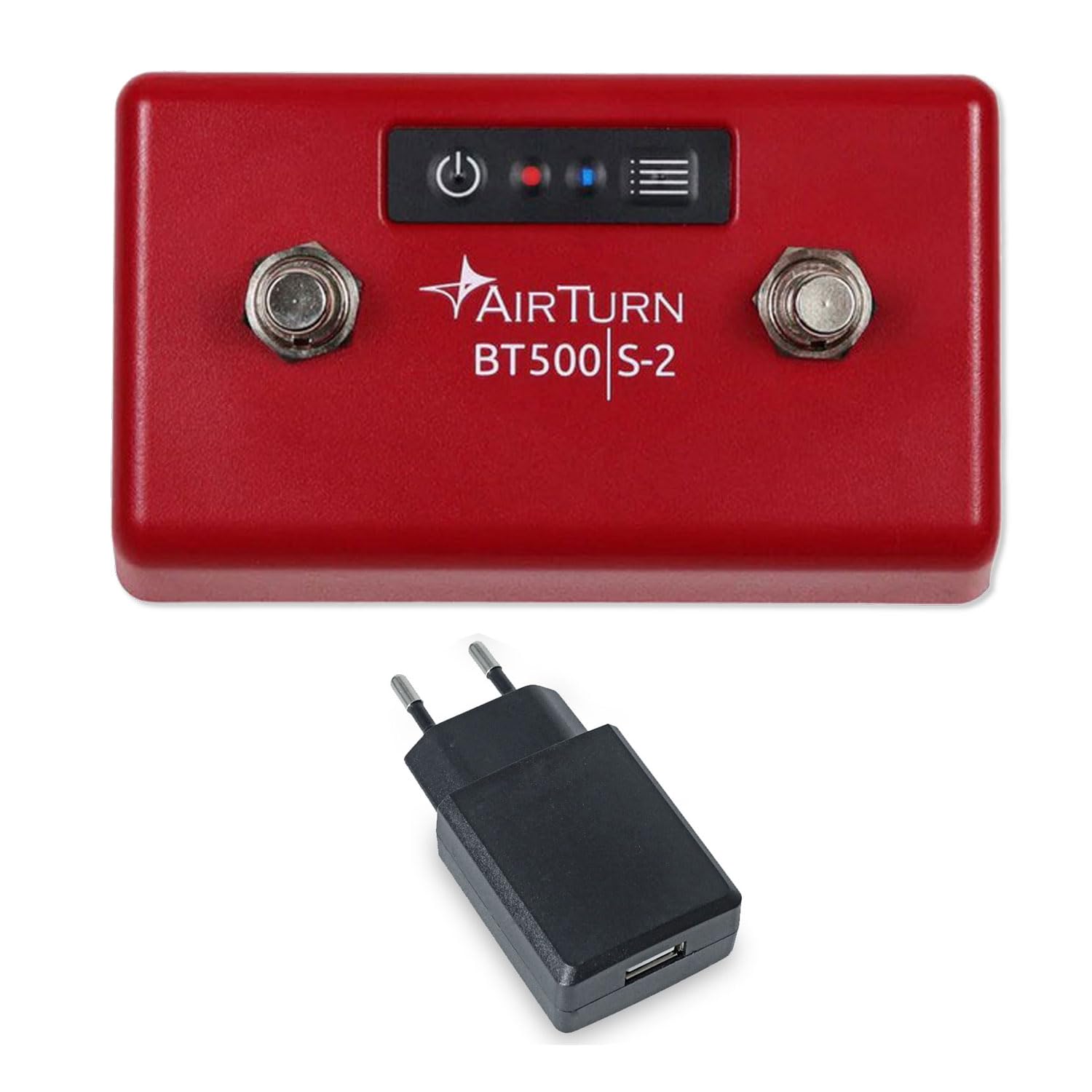 Airturn BT500-S2 - Interruttore a pedale Bluetooth con alimentatore di rete