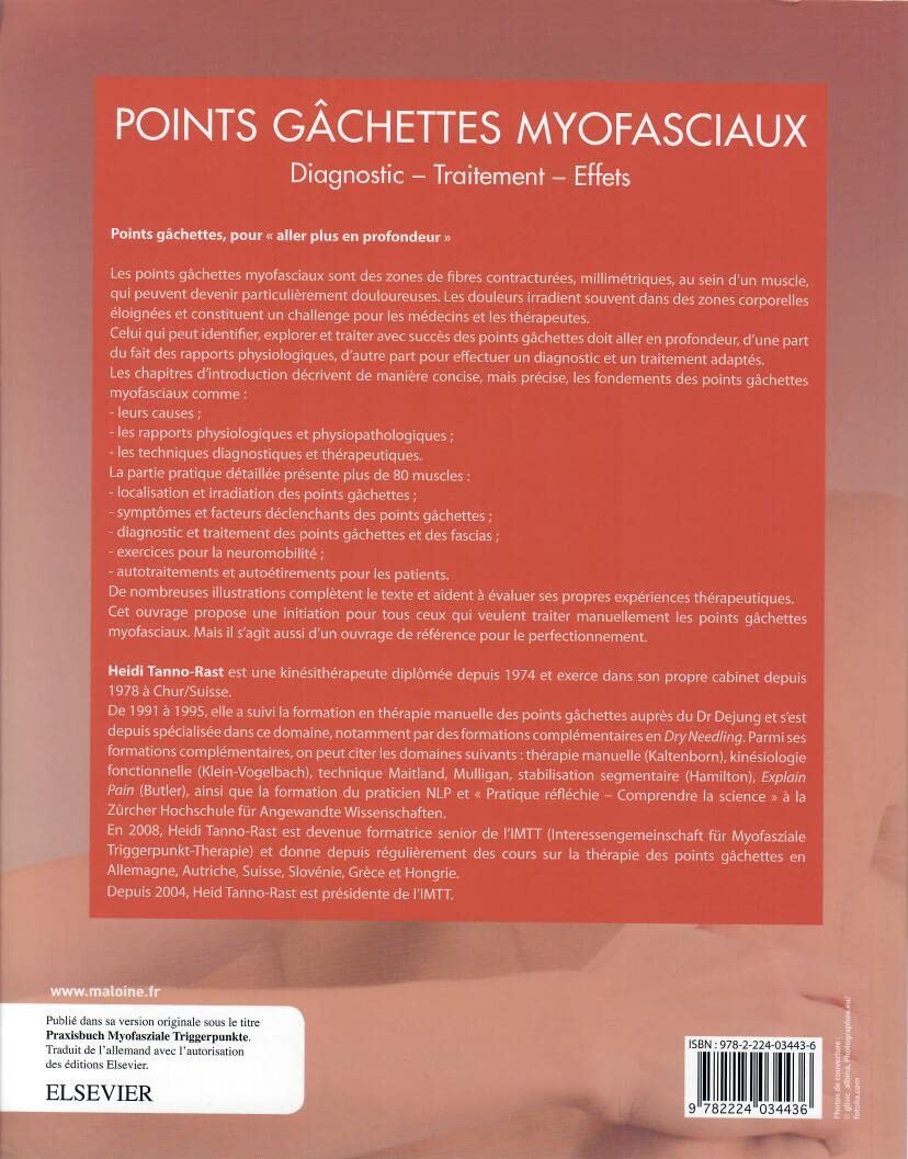 Points gâchettes Myofasciaux: Diagnostic ? traitement ? effets